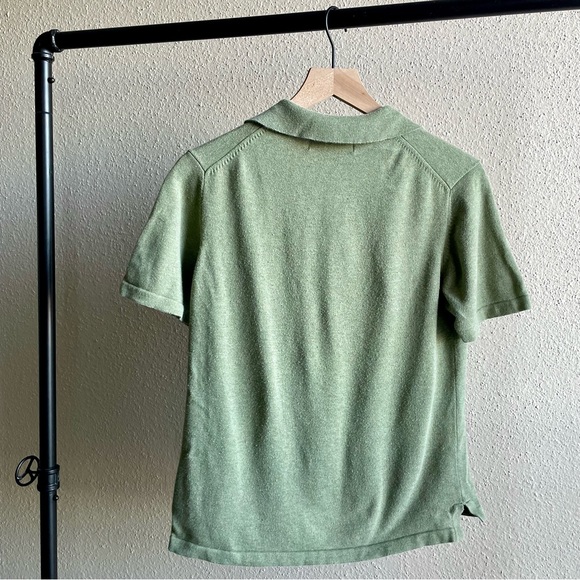 Sage green polo - Picture 3 of 3